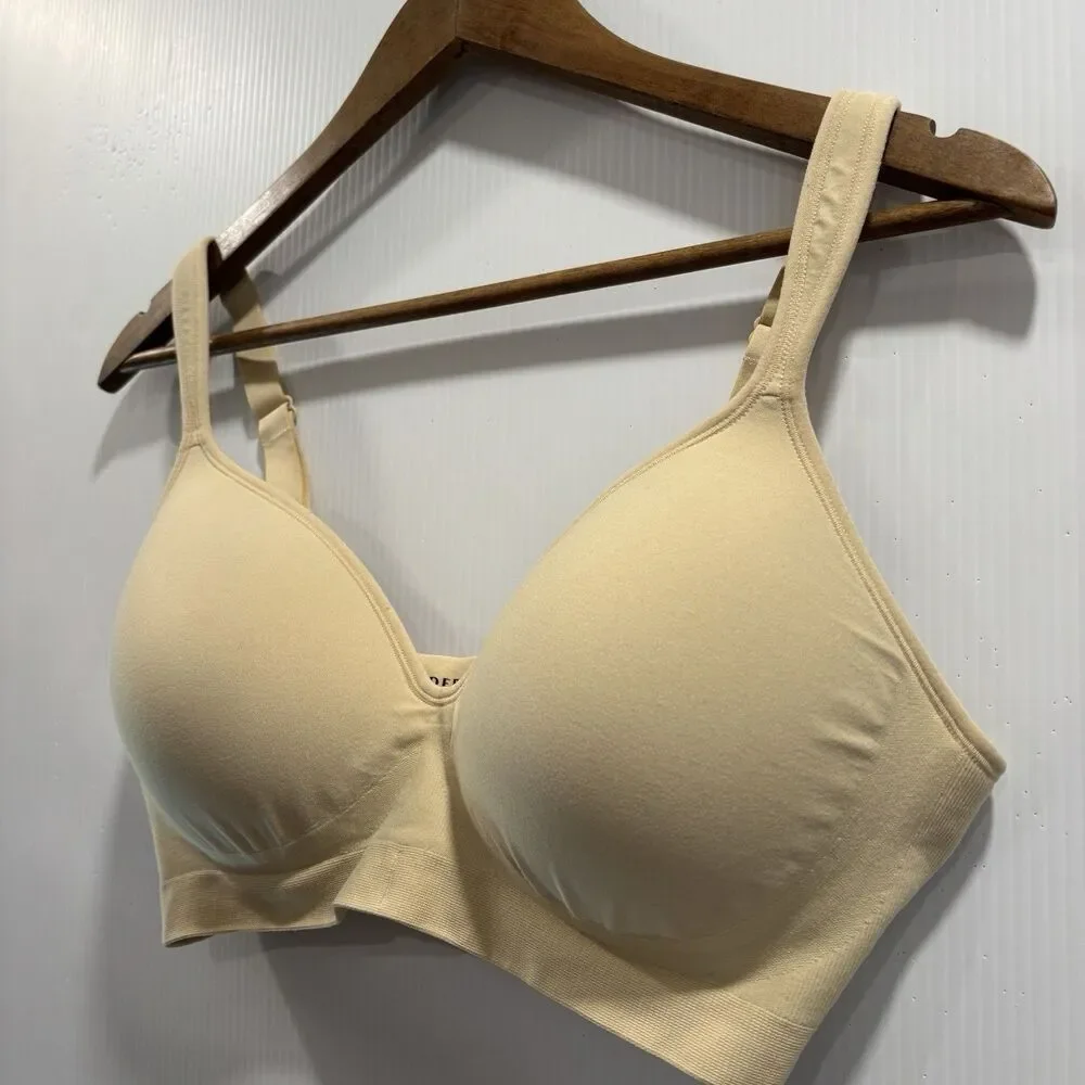 UnderOutfit the Perfect Neckline Bra w/ Adjustable Straps 460 Size XL Sand